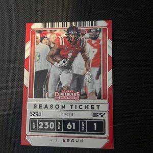 A.J. Brown- 2020 Panini Contenders Draft Picks #1